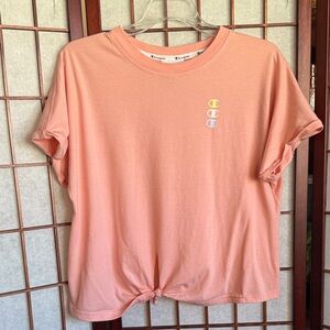 Champion Knot Front Tee, size M